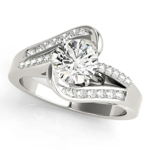 The Wren Bypass Engagement Ring