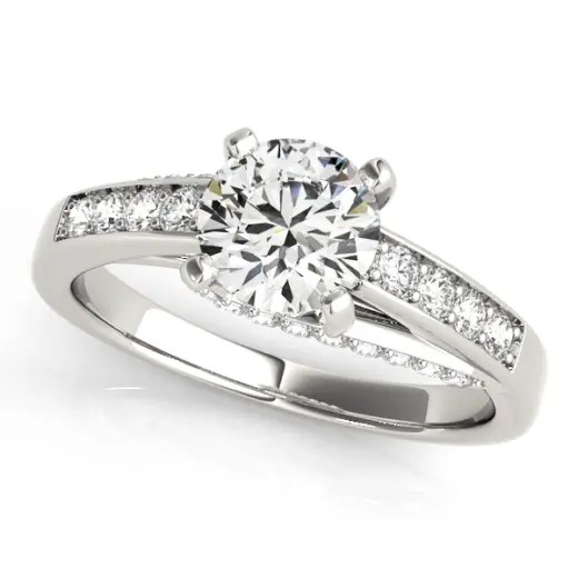 The Evelyn Channel-Set Engagement Ring