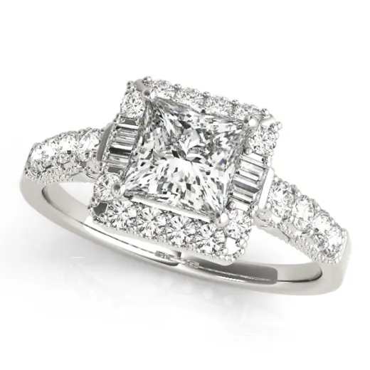 The Audrey Halo Engagement Ring