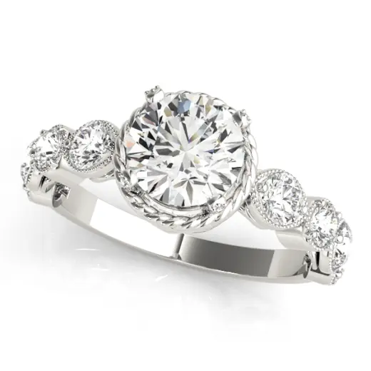 The Mia Cluster Engagement Ring