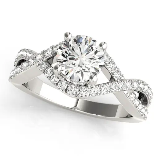 The Zara Twist Engagement Ring