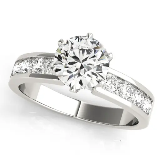 The Winifred Channel-Set Engagement Ring
