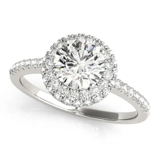 The Vienna Halo Engagement Ring