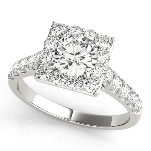 The Eliana Halo Engagement Ring