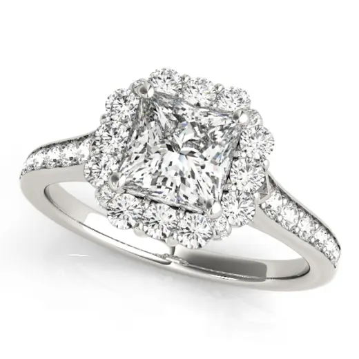 The Margot Halo Engagement Ring