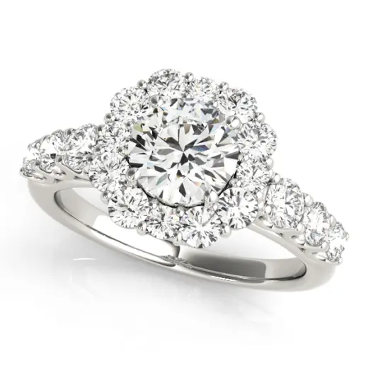 The Tessa Halo Engagement Ring