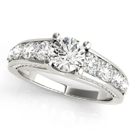 The Bianca Trellis Engagement Ring