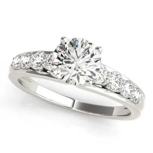 The Rebecca Single-Row Engagement Ring