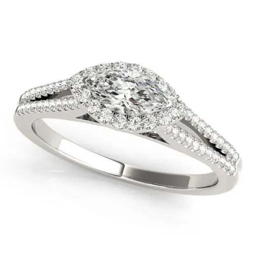 The Emma Halo Engagement Ring