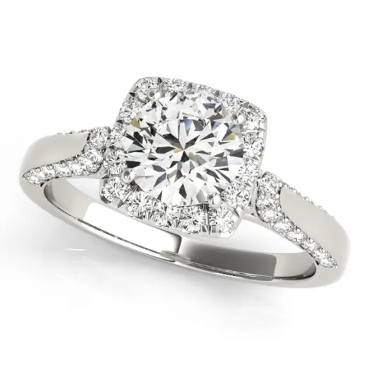 The Theodora Halo Engagement Ring