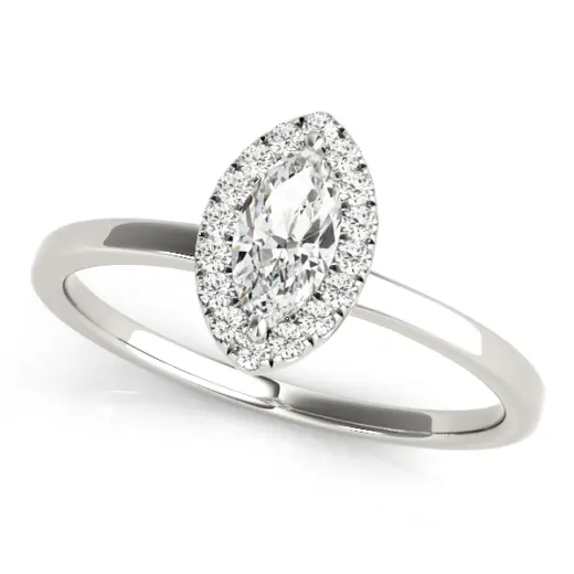 The Antonia Halo Engagement Ring