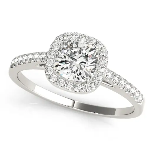 The Juliette Halo Engagement Ring