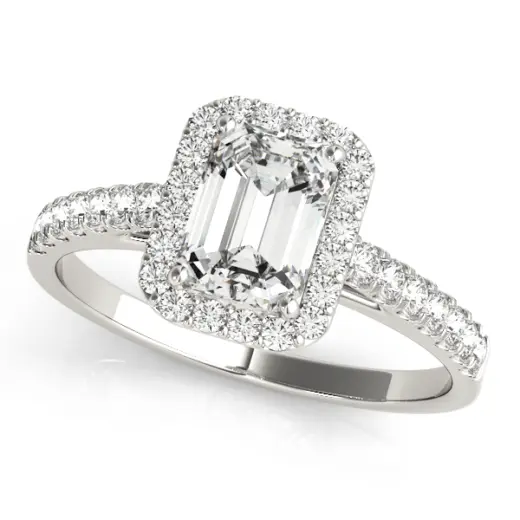 The Astrid Halo Engagement Ring