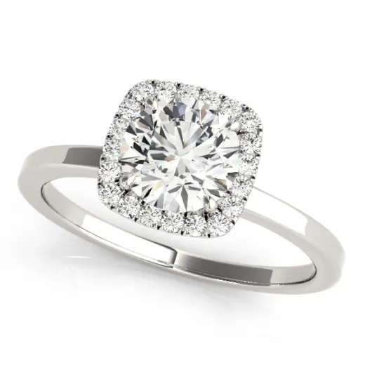 The Victoria Halo Engagement Ring