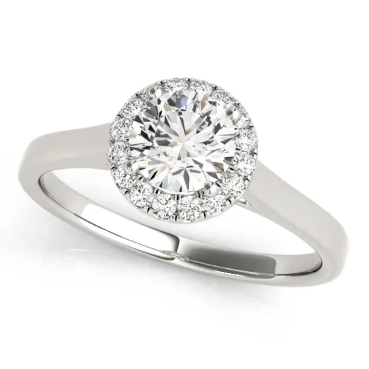 The Ramona Halo Engagement Ring