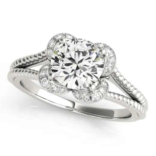 The Chloe Halo Engagement Ring II