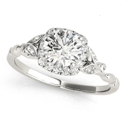 The Ellie Halo Engagement Ring