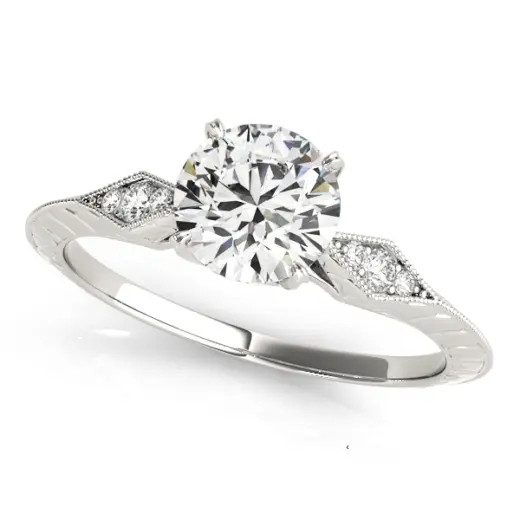 The Marlowe Solitaire Engagement Ring