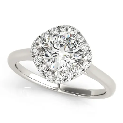 The Teresa Halo Engagement Ring