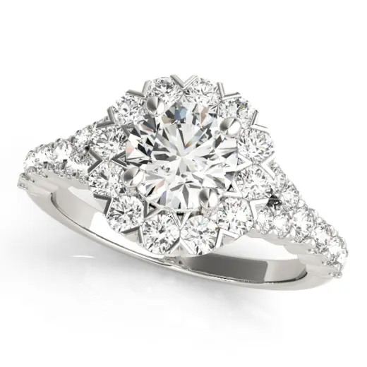 The Madeleine Halo Engagement Ring II