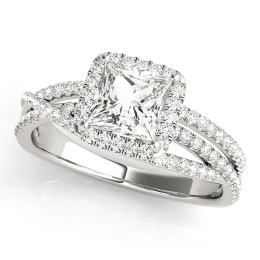 The Eliza Halo Engagement Ring II