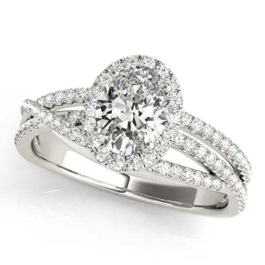 The Lauren Halo Engagement Ring