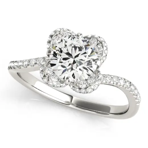 The Adelaide Halo Engagement Ring III