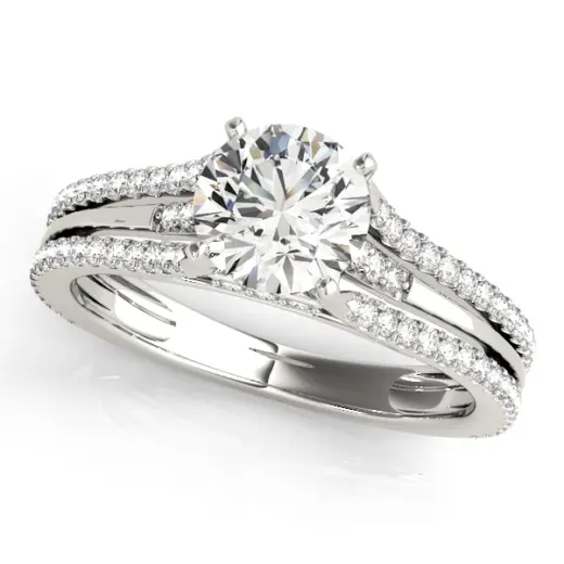 The Susanna Hidden Halo Engagement Ring