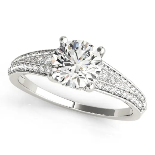 The Celine Vintage Engagement Ring