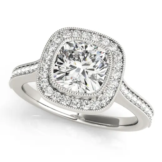 The Sienna Halo Engagement Ring