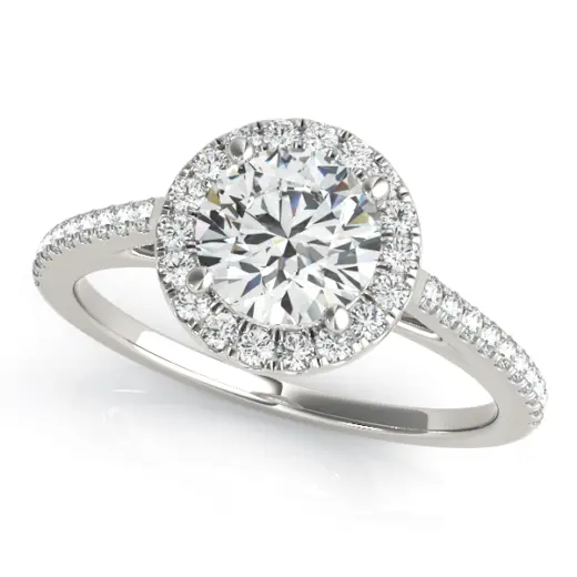 The Emily Halo Engagement Ring