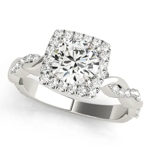 The Aubrey Halo Engagement Ring