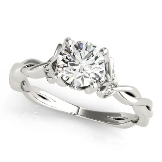 The Celeste Solitaire Engagement Ring