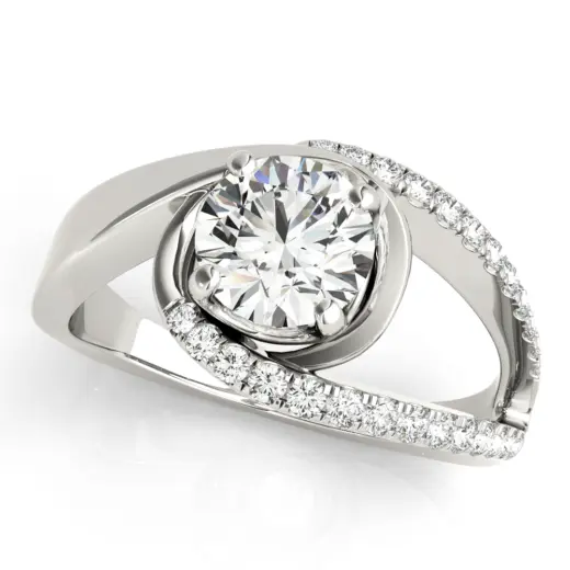 The Greta Bypass Engagement Ring