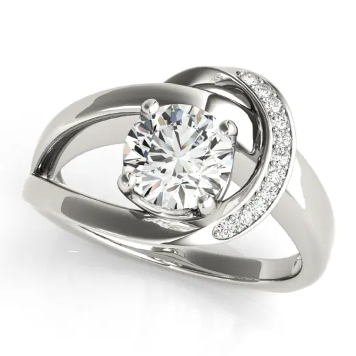 The Michaela Bypass Engagement Ring
