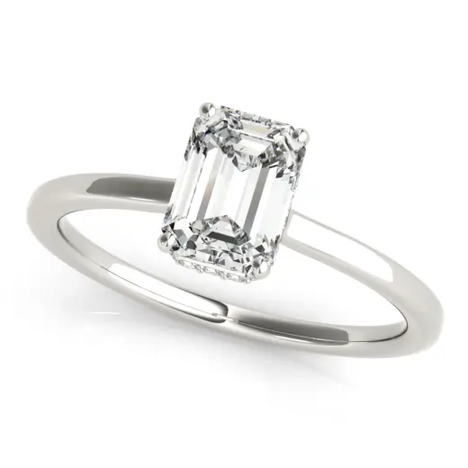 The Meredith Hidden Halo Engagement Ring
