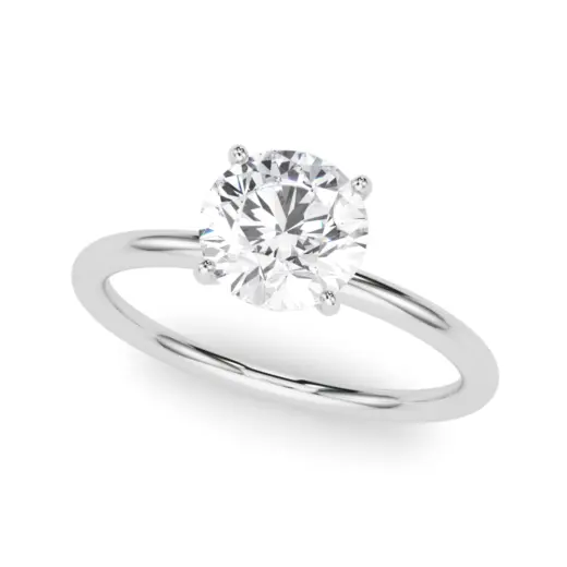 The Tessa Hidden Halo Engagement Ring
