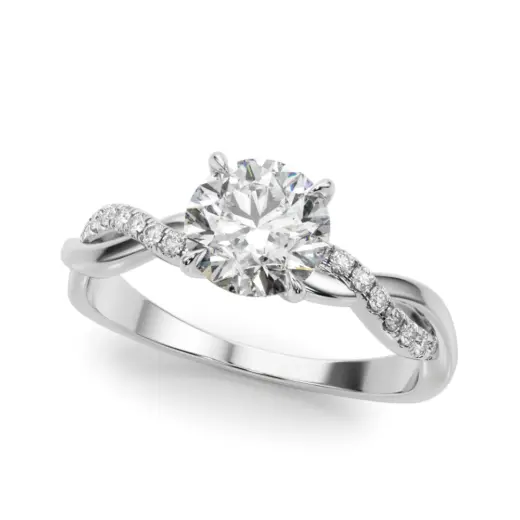 The Jane Twist Engagement Ring