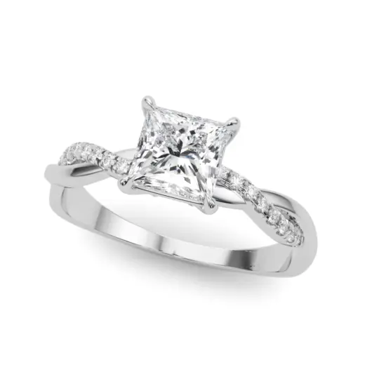 The Rebecca Twist Engagement Ring