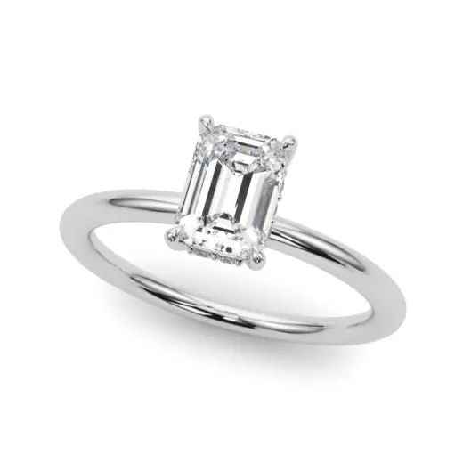 The Tatiana Hidden Halo Engagement Ring