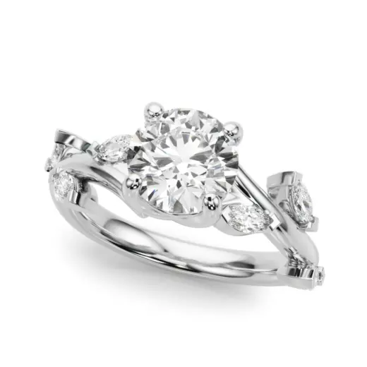 The Yvette Twist Engagement Ring