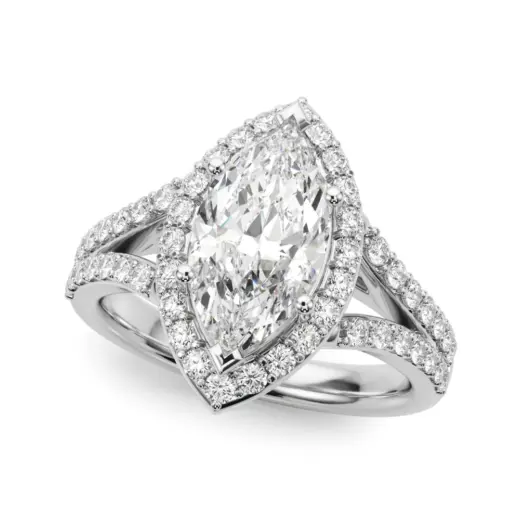 The Emma Halo Engagement Ring II