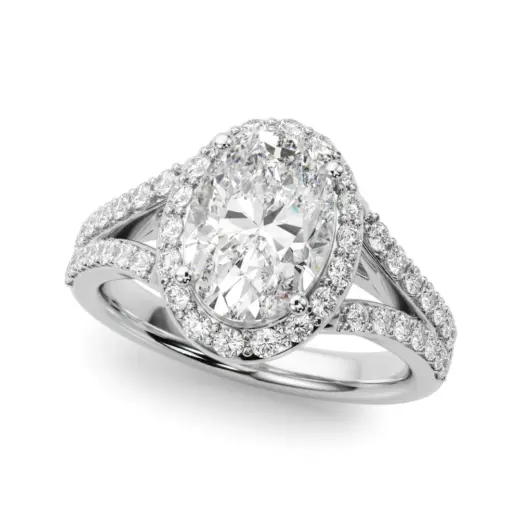 The Mariana Halo Engagement Ring