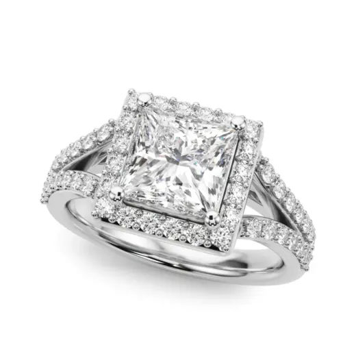 The Renata Halo Engagement Ring