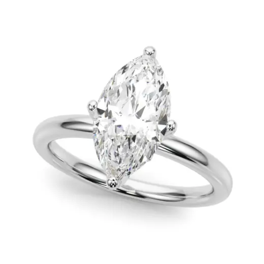 The Camille Hidden Halo Engagement Ring