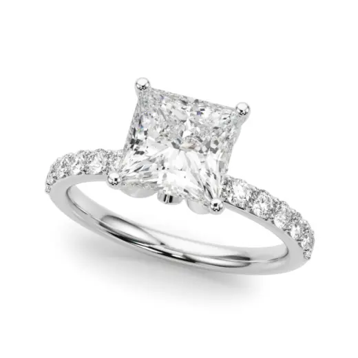 The Katherine Hidden Halo Engagement Ring