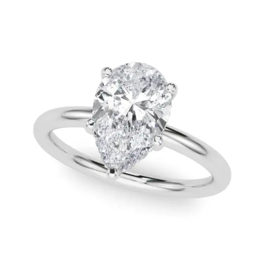 The Marlowe Hidden Halo Engagement Ring