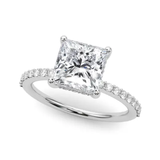 The Sybil Hidden Halo Engagement Ring