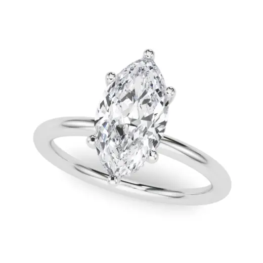 The Jacqueline Hidden Halo Engagement Ring