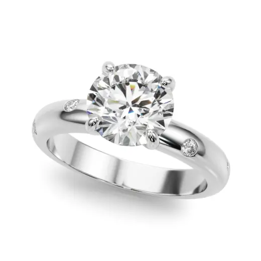 The Chloe Solitaire Engagement Ring